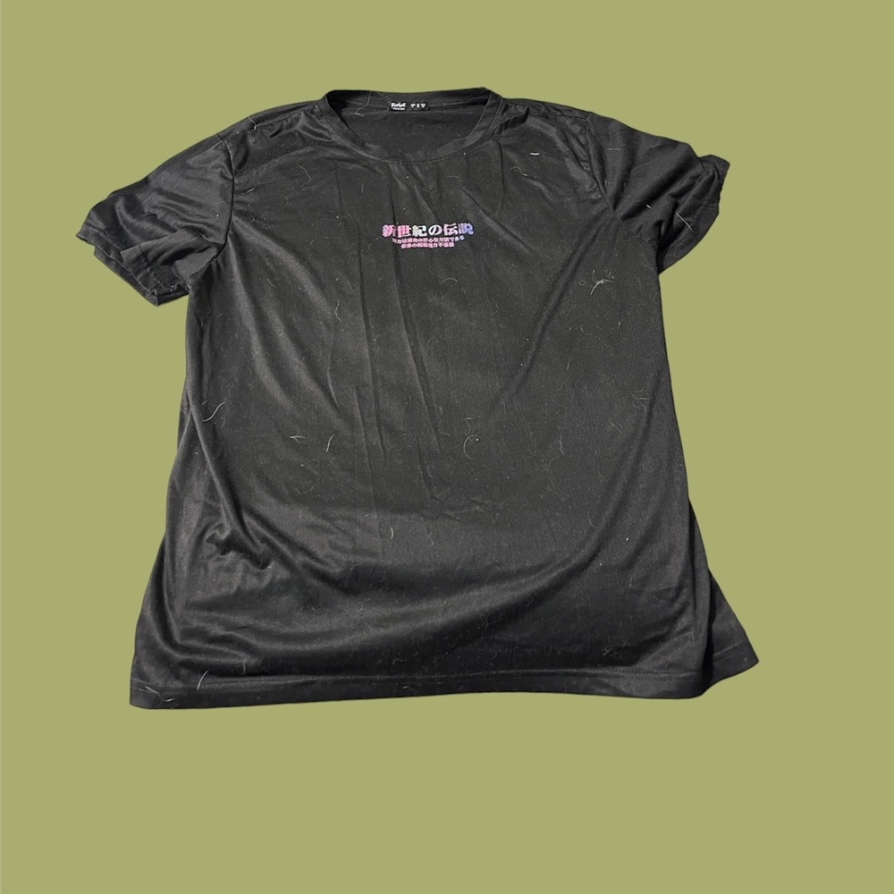 men’s black graphic tee